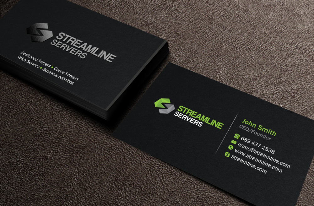 Diseño de Tarjeta de Presentación por Brand aid para Streamline Servers Limited | Diseño #11906858
