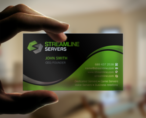Visitenkarten-Design von Brand aid für Streamline Servers Limited | Design: #11906859