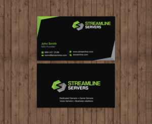 Visitenkarten-Design von Brand aid für Streamline Servers Limited | Design: #11906861