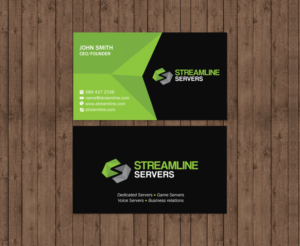 Visitenkarten-Design von Brand aid für Streamline Servers Limited | Design: #11906864