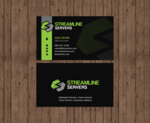 Visitenkarten-Design von Brand aid für Streamline Servers Limited | Design: #11906865