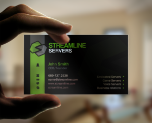 Visitenkarten-Design von Brand aid für Streamline Servers Limited | Design: #11906866