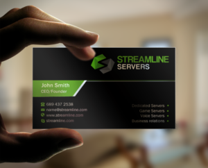 Visitenkarten-Design von Brand aid für Streamline Servers Limited | Design: #11906875