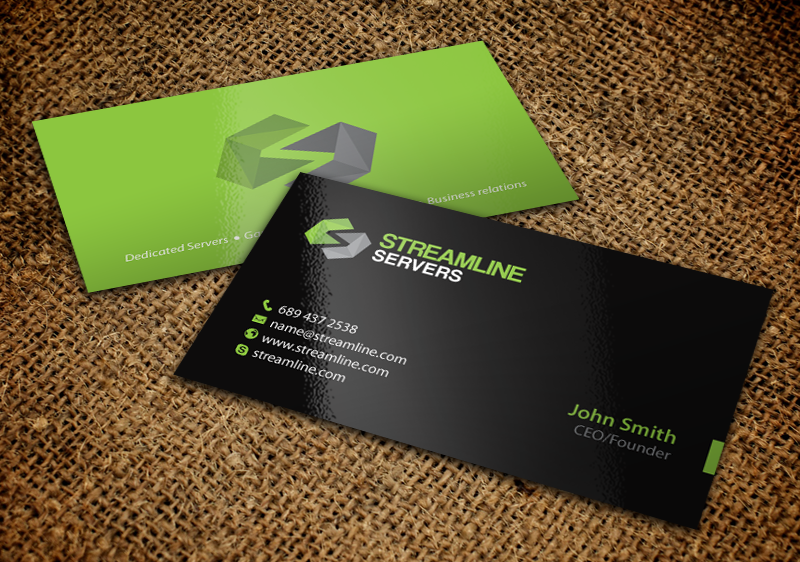 Business Card Design by chandrayaan.creative for Streamline Servers Limited | Design #11906638