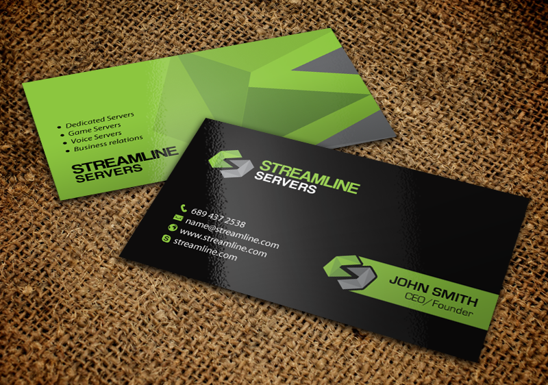 Design de Carte de Visite par chandrayaan.creative pour Streamline Servers Limited | Design #11906639