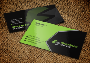Visitenkarten-Design von chandrayaan.creative für Streamline Servers Limited | Design: #11906641