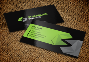 Visitenkarten-Design von chandrayaan.creative für Streamline Servers Limited | Design: #11906643