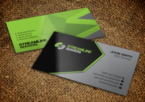 Visitenkarten-Design von chandrayaan.creative für Streamline Servers Limited | Design: #11906644