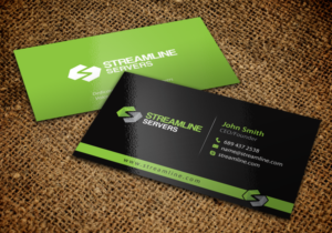 Visitenkarten-Design von chandrayaan.creative für Streamline Servers Limited | Design: #11906645