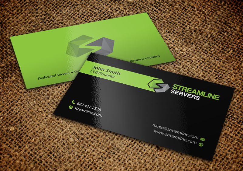 Business Card Design by chandrayaan.creative for Streamline Servers Limited | Design #11906646