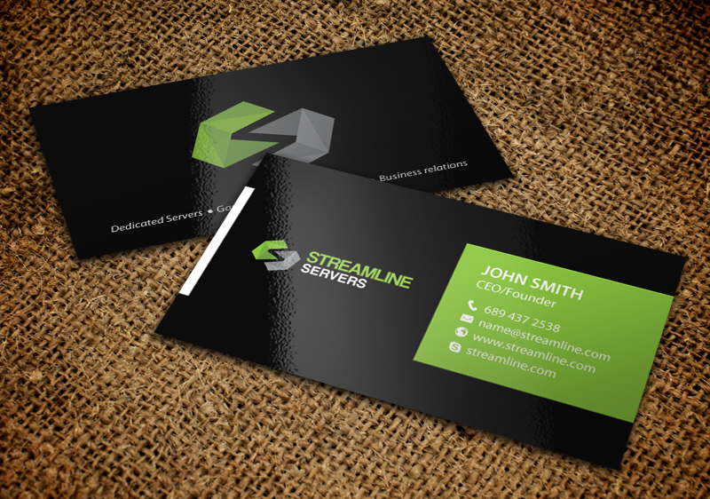 Design de Carte de Visite par chandrayaan.creative pour Streamline Servers Limited | Design #11906647