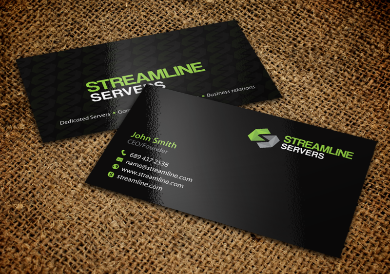 Business Card Design by chandrayaan.creative for Streamline Servers Limited | Design #11906650