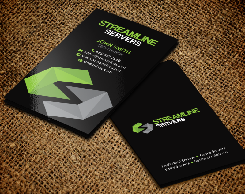 Business Card Design by chandrayaan.creative for Streamline Servers Limited | Design #11906657