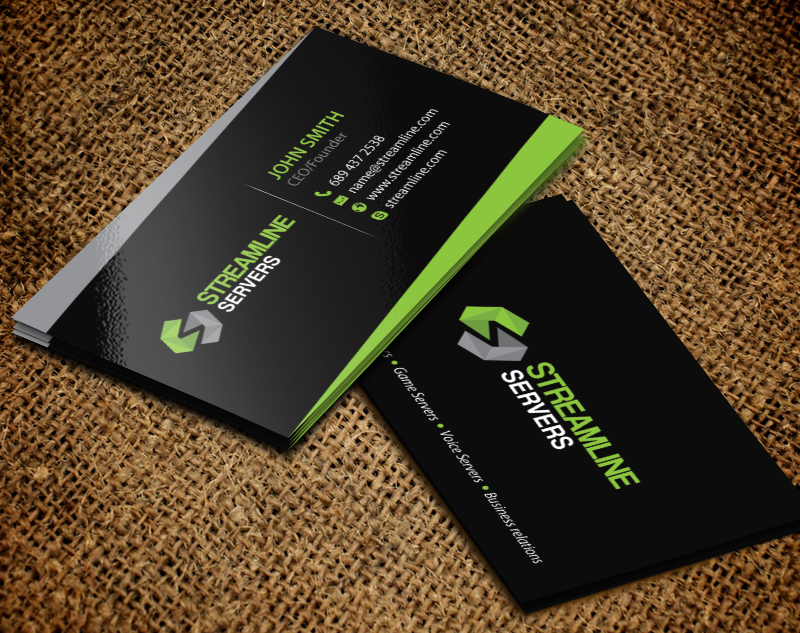 Design de Carte de Visite par chandrayaan.creative pour Streamline Servers Limited | Design #11906659