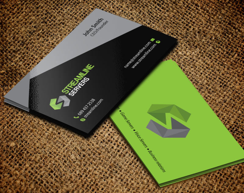 Visitenkarten-Design von chandrayaan.creative für Streamline Servers Limited | Design #11906660