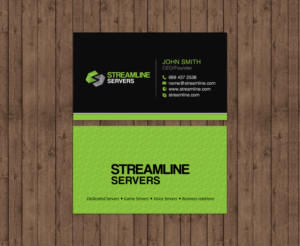 Visitenkarten-Design von chandrayaan.creative für Streamline Servers Limited | Design: #11912124