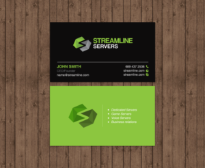 Visitenkarten-Design von chandrayaan.creative für Streamline Servers Limited | Design: #11912133