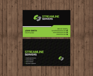 Visitenkarten-Design von chandrayaan.creative für Streamline Servers Limited | Design: #11912143
