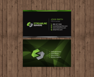 Visitenkarten-Design von chandrayaan.creative für Streamline Servers Limited | Design: #11912144