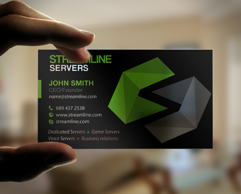 Visitenkarten-Design von chandrayaan.creative für Streamline Servers Limited | Design #11912145