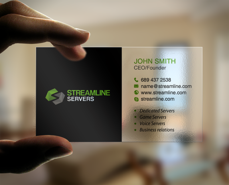 Visitenkarten-Design von chandrayaan.creative für Streamline Servers Limited | Design #11912153