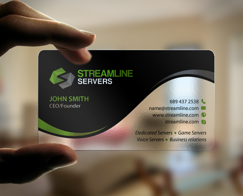 Visitenkarten-Design von chandrayaan.creative für Streamline Servers Limited | Design #11912178