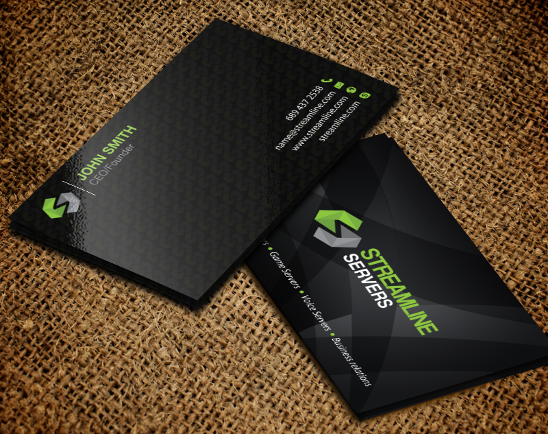 Visitenkarten-Design von chandrayaan.creative für Streamline Servers Limited | Design #11912179