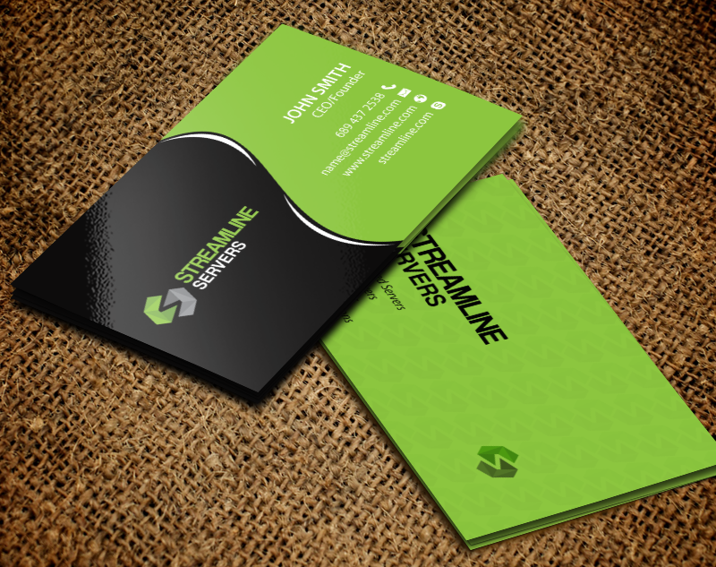 Visitenkarten-Design von chandrayaan.creative für Streamline Servers Limited | Design #11912180