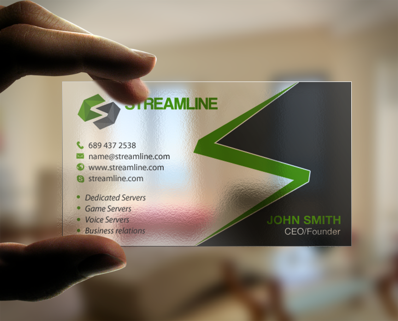 Visitenkarten-Design von chandrayaan.creative für Streamline Servers Limited | Design #11912181