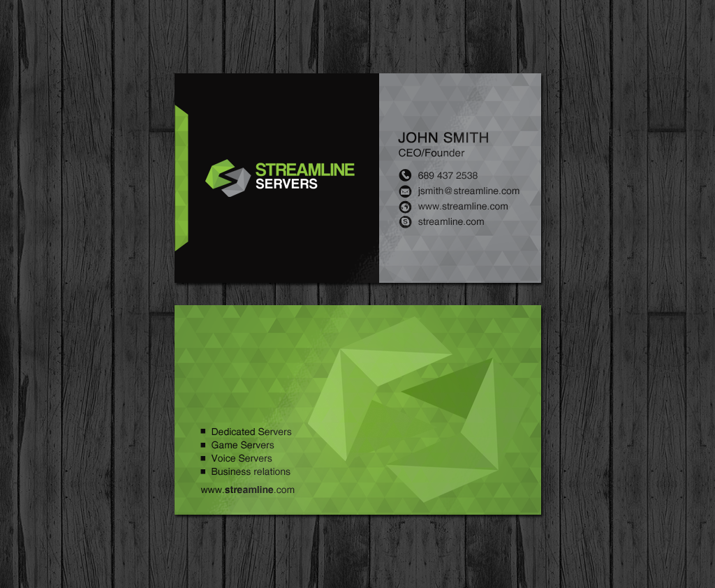Visitenkarten-Design von chandrayaan.creative für Streamline Servers Limited | Design #11920134