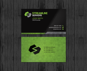 Visitenkarten-Design von chandrayaan.creative für Streamline Servers Limited | Design: #11920377