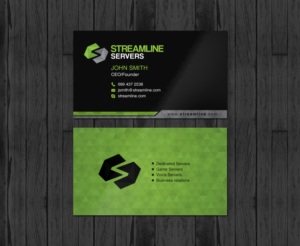 Visitenkarten-Design von chandrayaan.creative für Streamline Servers Limited | Design: #11920379