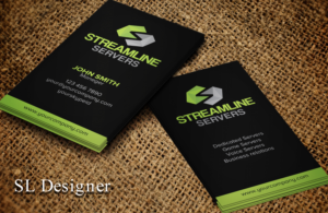 Diseño de Tarjeta de Presentación por SL Designer para Streamline Servers Limited | Diseño: #11899073