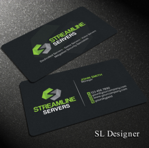 Diseño de Tarjeta de Presentación por SL Designer para Streamline Servers Limited | Diseño: #11902224