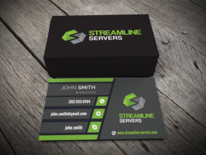 Business Card Design by alhemique1 for Streamline Servers Limited | Design: #11905643
