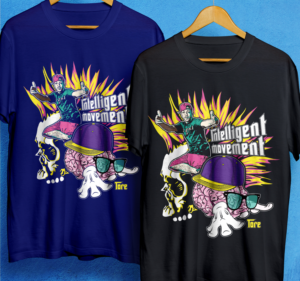 Bboy - Hip Hop - Intelligent Movement | T-Shirt-Design von 99.degree