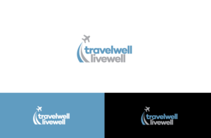 Travel Well Live Well | Logo Design by GLDesigns