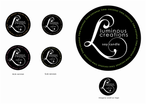 Soy Candle Business needs a label design