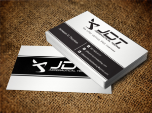 Business Card Design by Pixi Dust for JDT Aeronautical Testing | Design: #11904810