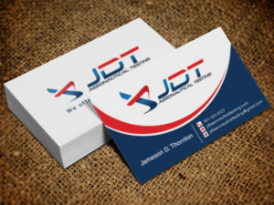 Business Card Design by Pixi Dust for JDT Aeronautical Testing | Design: #11904813