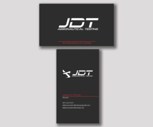 Business Card Design by ankurvats for JDT Aeronautical Testing | Design: #11906229