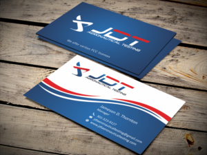 Business Card Design by SKYdesign for JDT Aeronautical Testing | Design: #11909310