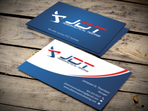Business Card Design by SKYdesign for JDT Aeronautical Testing | Design: #11909311