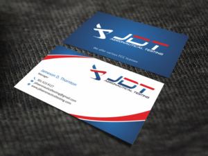 Business Card Design by SKYdesign for JDT Aeronautical Testing | Design: #11909323