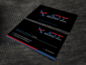 Business Card Design by SKYdesign for JDT Aeronautical Testing | Design: #11909416