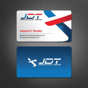 Business Card Design by Dezero for JDT Aeronautical Testing | Design: #11902530