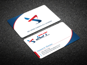 Business Card Design by Verified artistry (Design garden) for JDT Aeronautical Testing | Design: #11991247