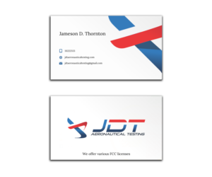 Business Card Design by design.bb for JDT Aeronautical Testing | Design: #11902311