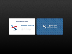 Visitenkarten-Design von Creations Box 2015 für JDT Aeronautical Testing | Design: #11911384