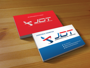 Visitenkarten-Design von Creations Box 2015 für JDT Aeronautical Testing | Design: #11911385